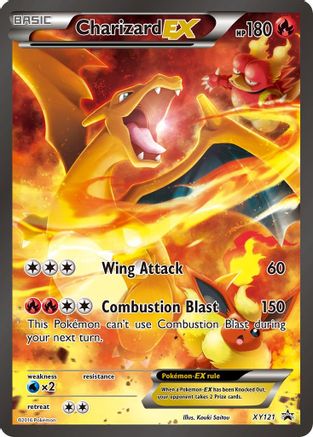 [PKM] Charizard EX (XY121) [XY: Black Star Promos]