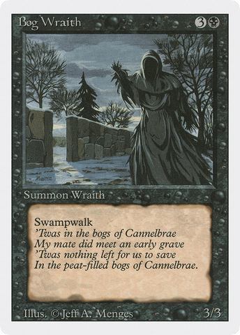 {C} Bog Wraith [Revised Edition][3ED 096]