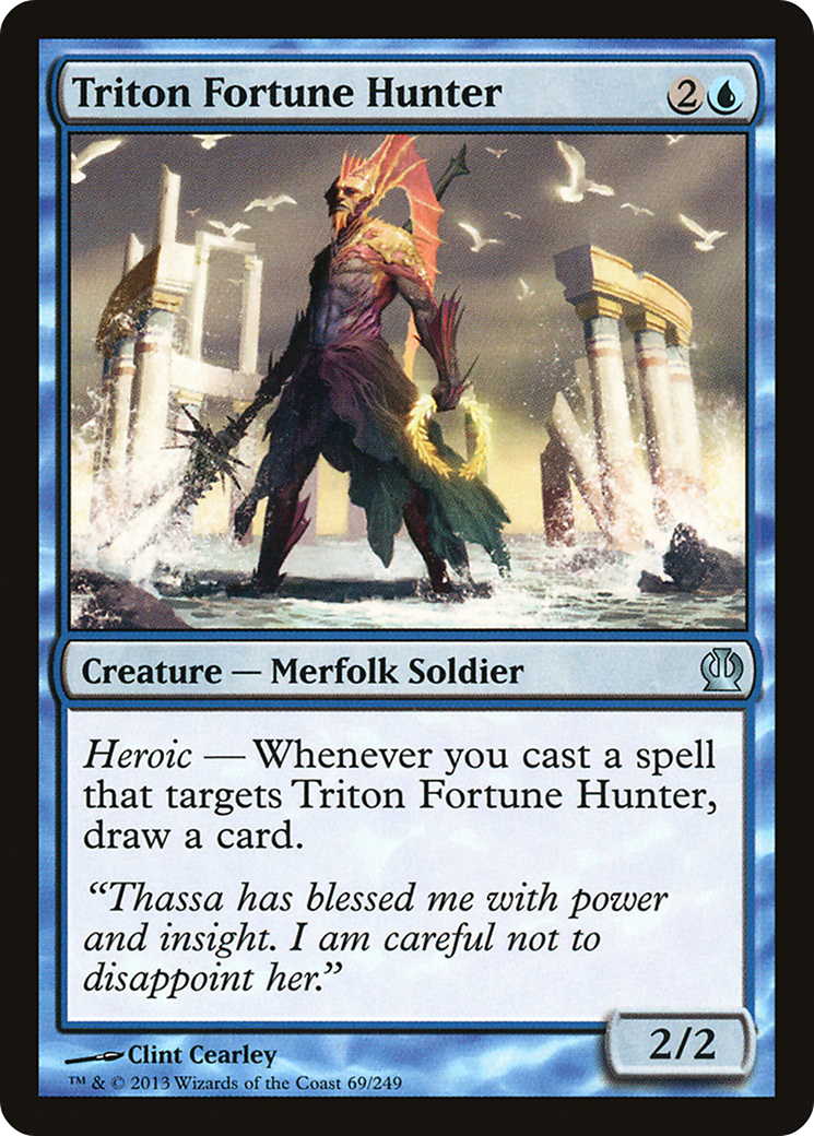 {C} Triton Fortune Hunter [Theros][THS 069] - Misty Mountain Games