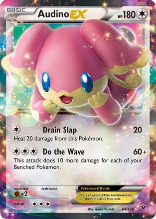 [PKM-R] Audino EX (84/124) [XY: Fates Collide]