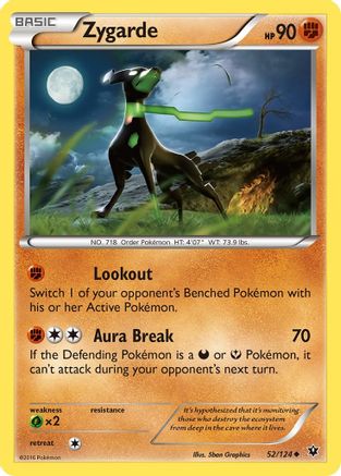 [PKM] Zygarde (52/124) [XY: Fates Collide]