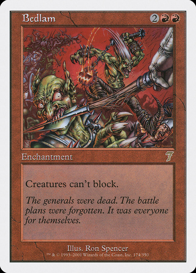 {R} Bedlam [Seventh Edition][7ED 174]
