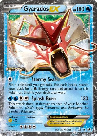 [PKM-R] Gyarados EX (XY106) [XY: Black Star Promos]