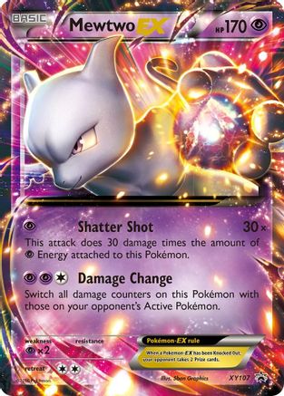 [PKM] Mewtwo EX (XY107) [XY: Black Star Promos]