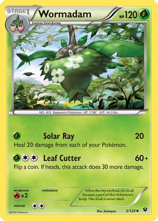 [PKM] Wormadam (3/124) [XY: Fates Collide]