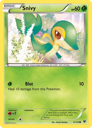 [PKM] Snivy (5/124) [XY: Fates Collide]