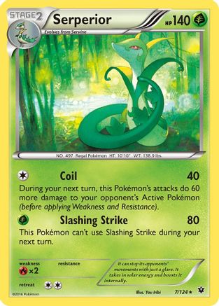 [PKM-R] Serperior (7/124) [XY: Fates Collide]