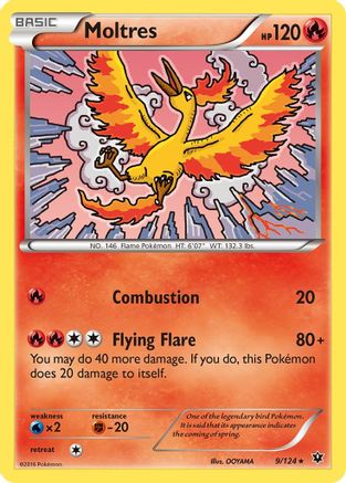[PKM] Moltres (9/124) [XY: Fates Collide]