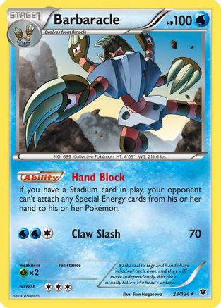 [PKM] Barbaracle (23/124) [XY: Fates Collide]