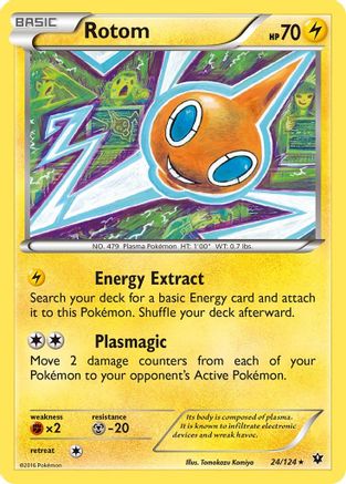 [PKM-R] Rotom (24/124) [XY: Fates Collide]