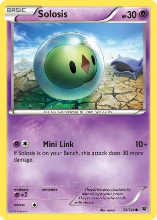 [PKM] Solosis (33/124) [XY: Fates Collide]
