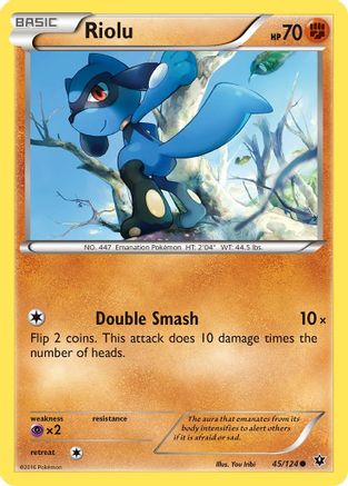 [PKM] Riolu (45/124) [XY: Fates Collide]