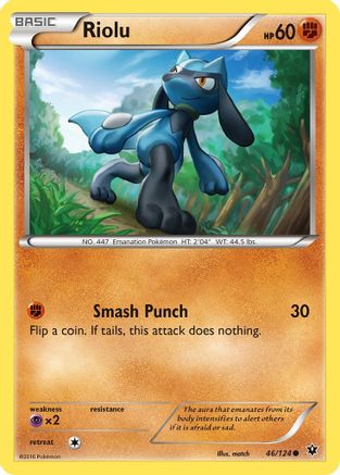 [PKM] Riolu (46/124) [XY: Fates Collide]