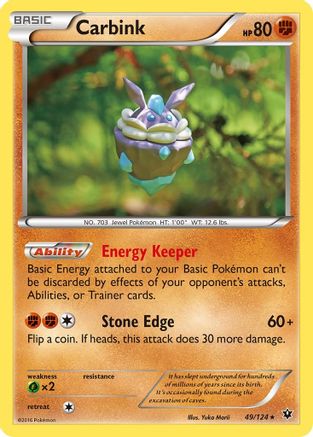[PKM] Carbink (49/124) [XY: Fates Collide]