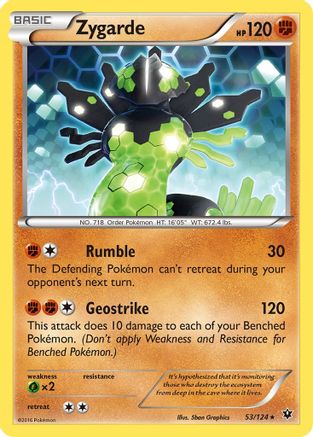 [PKM-R] Zygarde (53/124) [XY: Fates Collide]