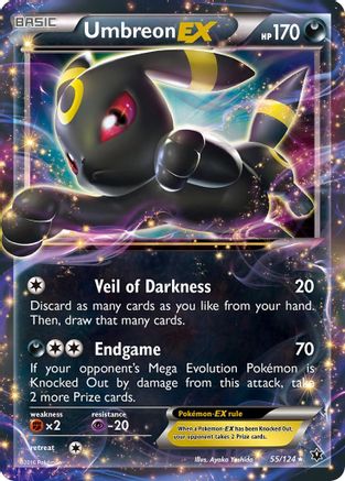 [PKM] Umbreon EX (55/124) [XY: Fates Collide]