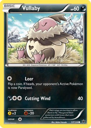 [PKM] Vullaby (57/124) [XY: Fates Collide]