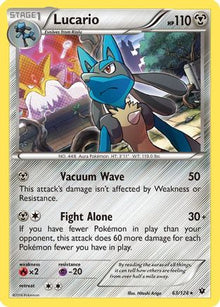 [PKM-R] Lucario (63/124) [XY: Fates Collide]