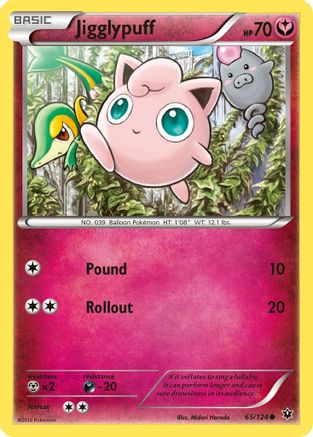 [PKM] Jigglypuff (65/124) [XY: Fates Collide]