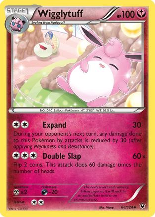 [PKM] Wigglytuff (66/124) [XY: Fates Collide]