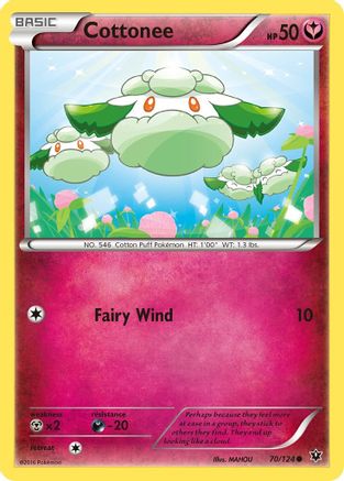 [PKM] Cottonee (70/124) [XY: Fates Collide]