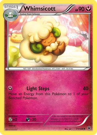 [PKM] Whimsicott (71/124) [XY: Fates Collide]