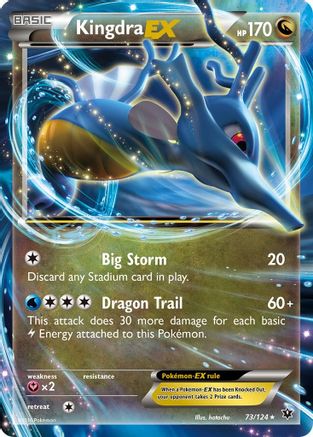 [PKM] Kingdra EX (73/124) [XY: Fates Collide]
