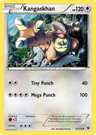 [PKM-C] Kangaskhan (75/124) [XY: Fates Collide]