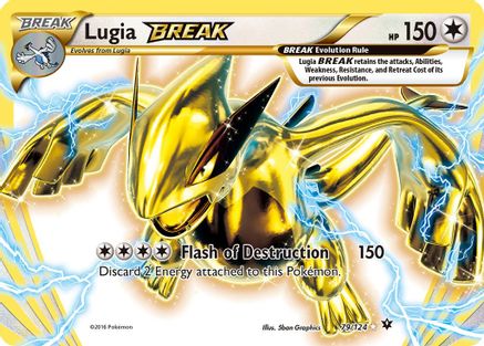 [PKM] Lugia BREAK (79/124) [XY: Fates Collide]