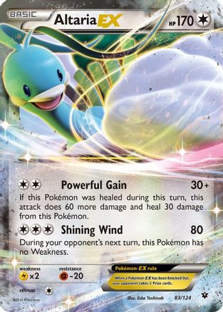 [PKM] Altaria EX (83/124) [XY: Fates Collide]