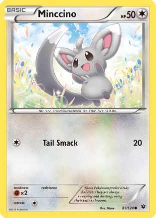[PKM-C] Minccino (87/124) [XY: Fates Collide]