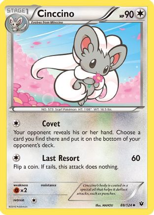 [PKM-C] Cinccino (88/124) [XY: Fates Collide]