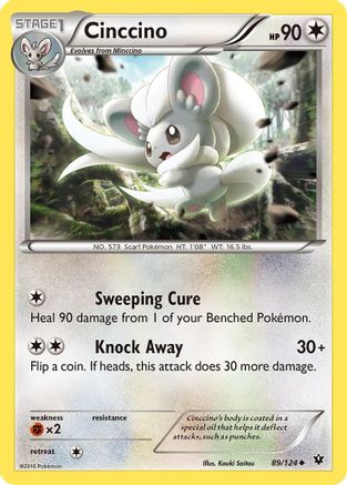 [PKM-C] Cinccino (89/124) [XY: Fates Collide]