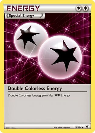 [BE] Double Colorless Energy (114/124) [XY: Fates Collide]