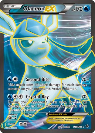 [PKM-R] Glaceon EX (116/124) [XY: Fates Collide]