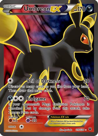 [PKM-R] Umbreon EX (119/124) [XY: Fates Collide]