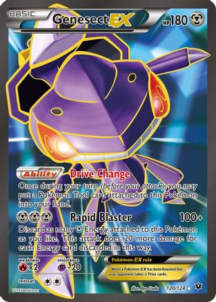 [PKM-R] Genesect EX (120/124) [XY: Fates Collide]
