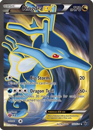 [PKM] Kingdra EX (122/124) [XY: Fates Collide]
