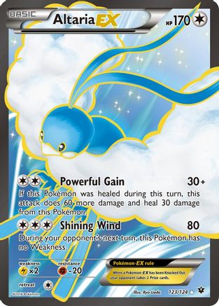 [PKM-R] Altaria EX (123/124) [XY: Fates Collide]