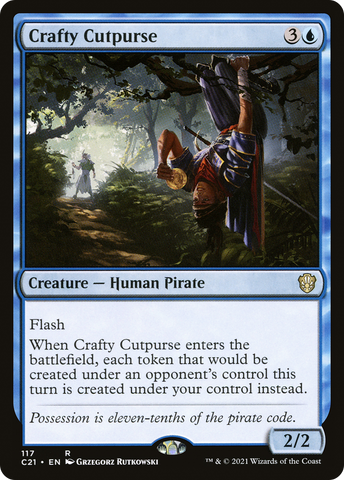 {R} Crafty Cutpurse [Commander 2021][C21 117]