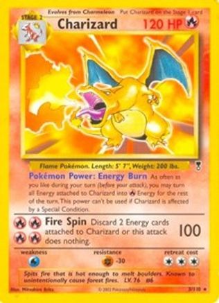 [PKM] Charizard (3/110) (WotC) (Theme Deck Exclusive) [Legendary Collection]