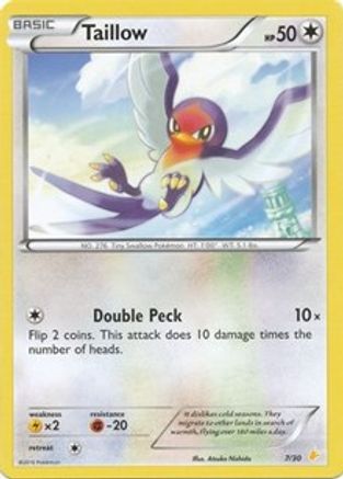 [PKM] Taillow (7/30) [XY: Trainer Kit 3 - Pikachu Libre]