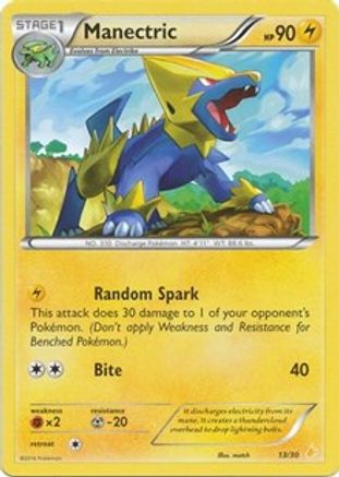 [PKM] Manectric (22/30) [XY: Trainer Kit 3 - Pikachu Libre]