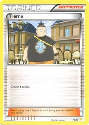 [PKM] Tierno (20/30) [XY: Trainer Kit 3 - Pikachu Libre]