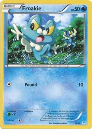 [PKM] Froakie (23/30) [XY: Trainer Kit 3 - Suicune]