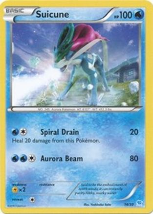 [PKM-R] Suicune (14/30) [XY: Trainer Kit 3 - Suicune]