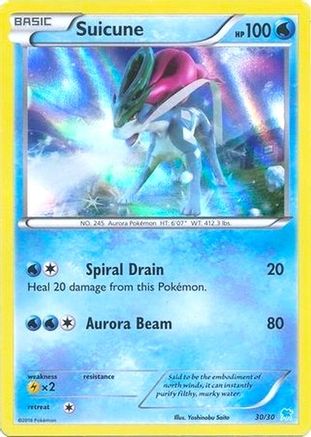 [PKM] Suicune (30/30) [XY: Trainer Kit 3 - Suicune]