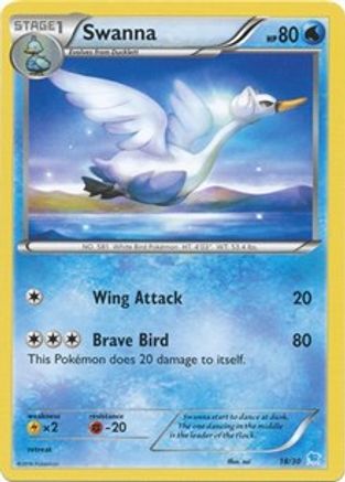 [PKM] Swanna (18/30) [XY: Trainer Kit 3 - Suicune]