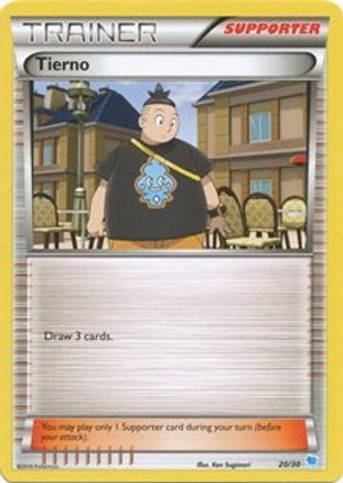 [PKM] Tierno (20/30) [XY: Trainer Kit 3 - Suicune]