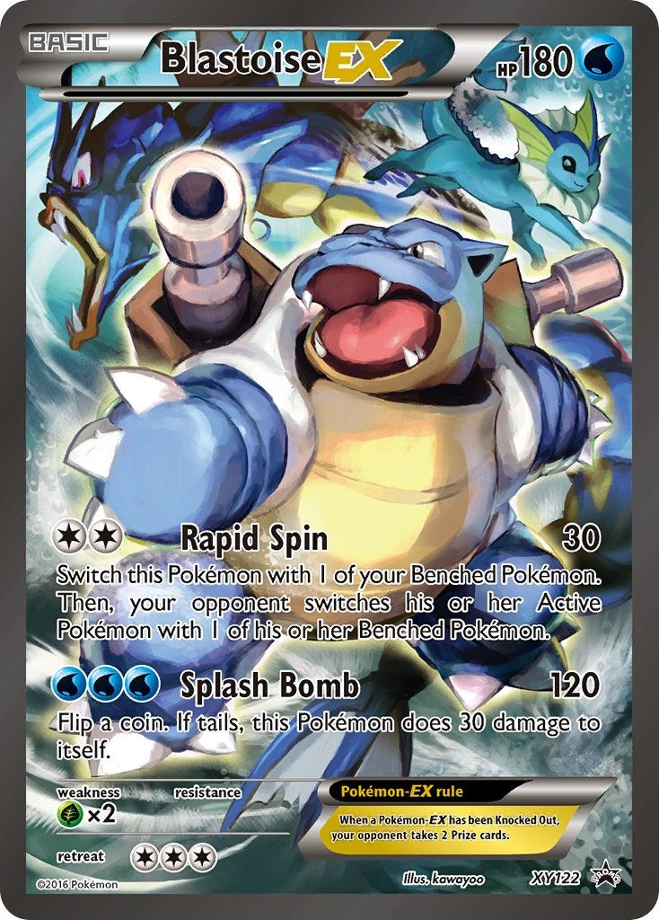 [JUM PKM-R] Blastoise EX (XY122) (Jumbo Card) [XY: Black Star Promos]